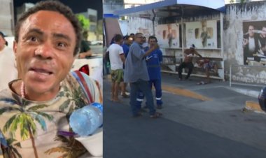 HOMEM É ESFAQUEADO NO CENTRO DE MOSSORÓ E AGRESSOR É PRESO EM FLAGRANTE